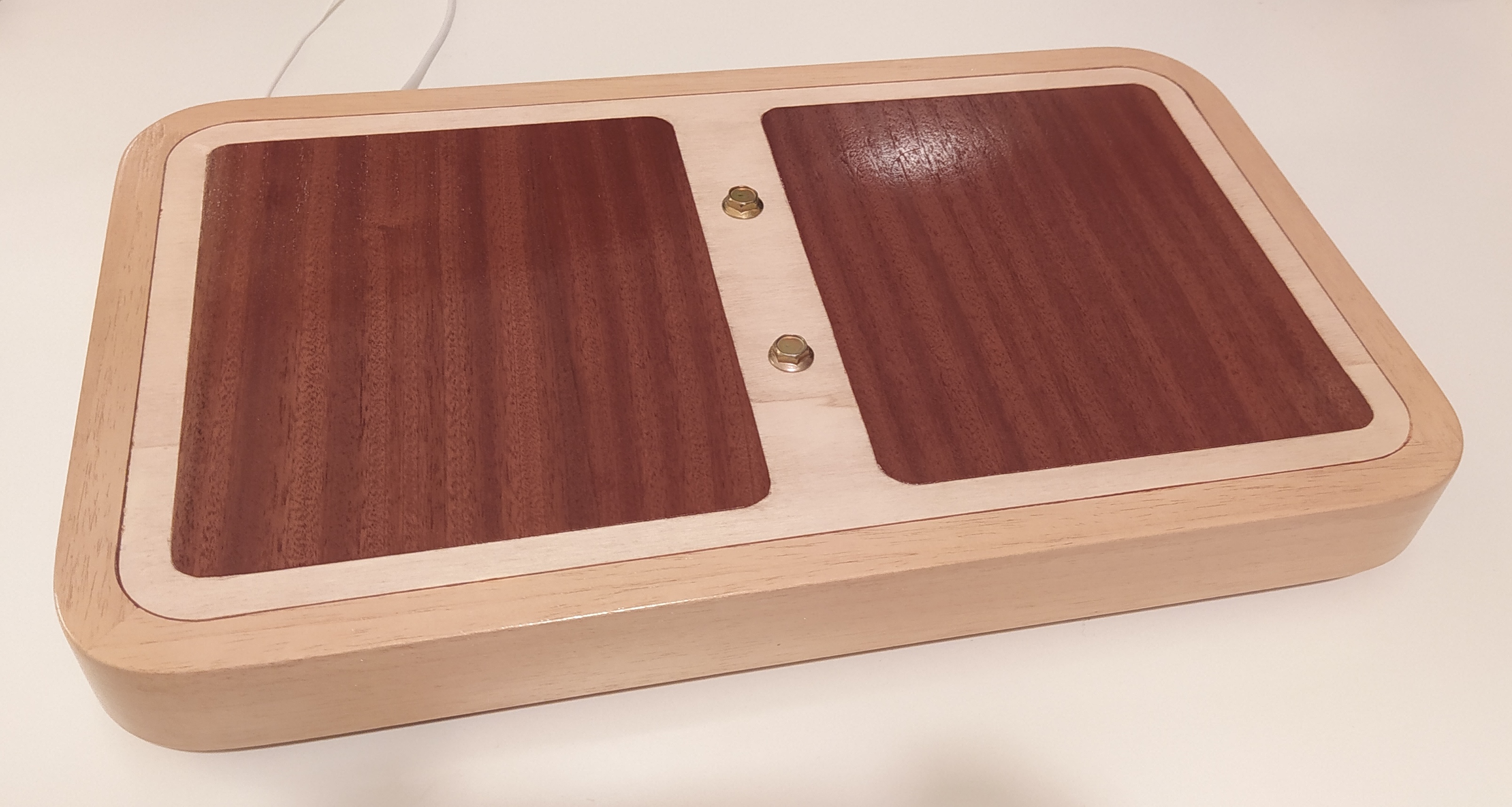 Surface: a wooden controller for electronic music.